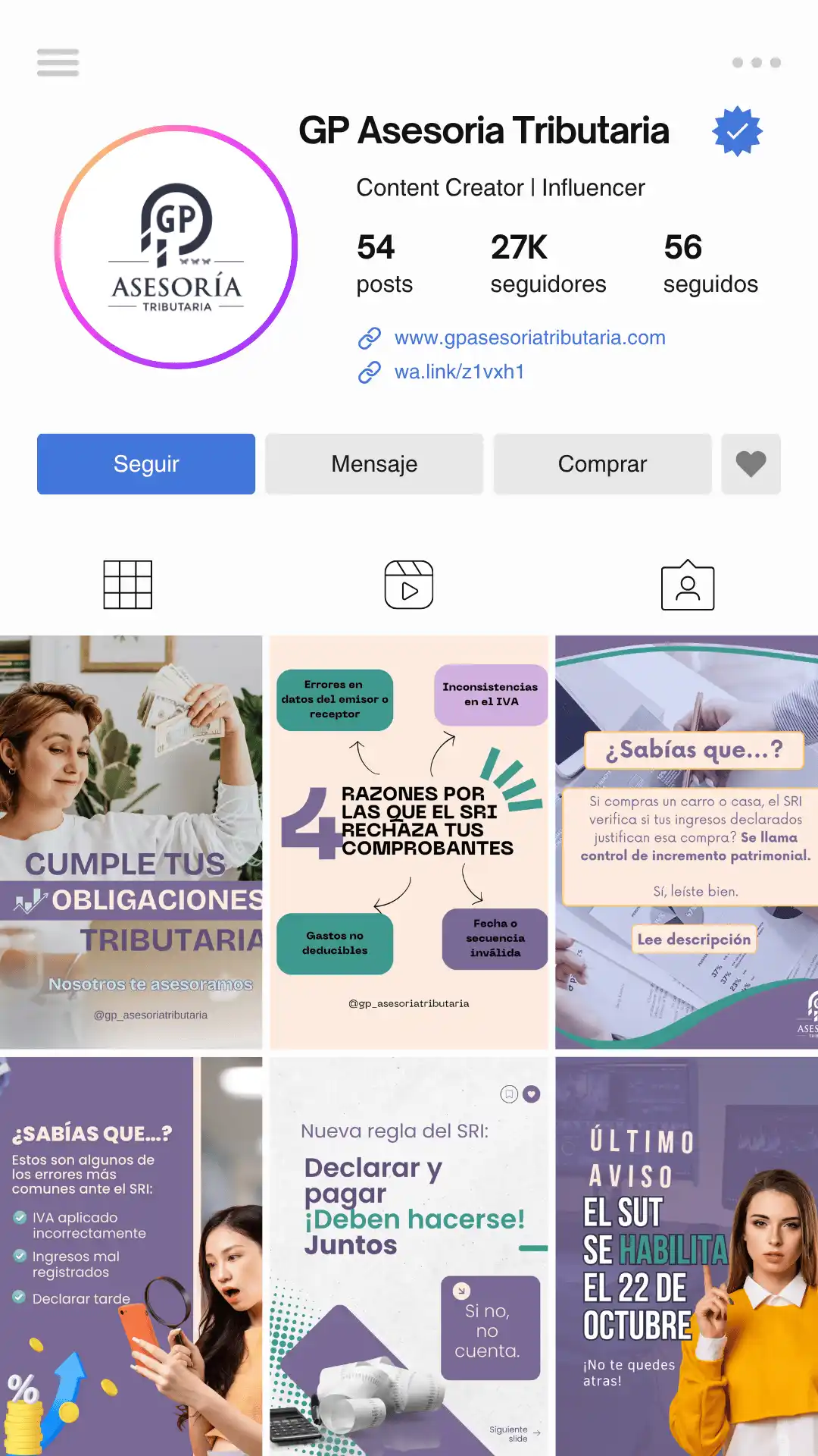 GP Asesoria Tributaria projeto 5